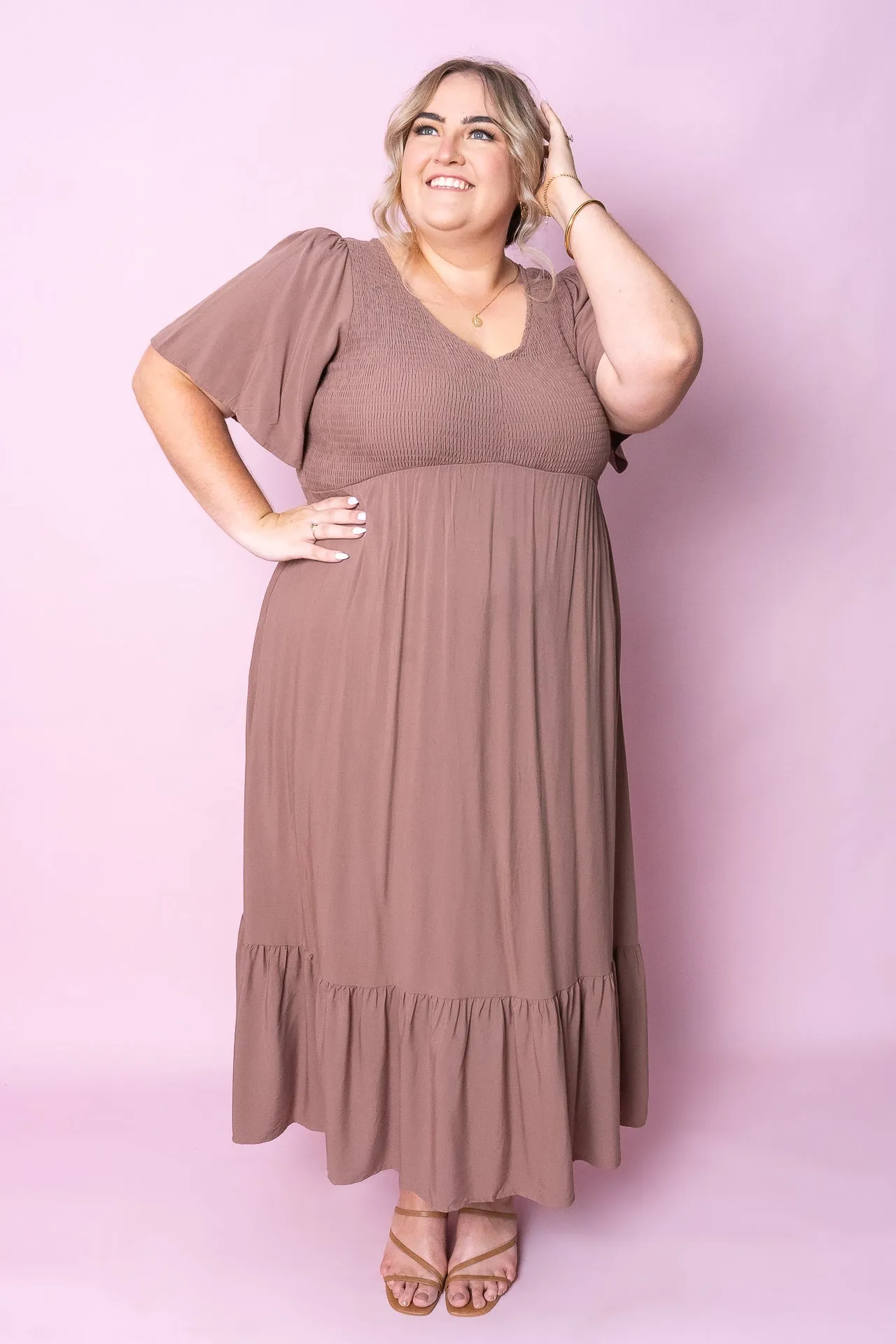 Remi Dress in Chocolate sold by Always Alice product image thumbnail 2