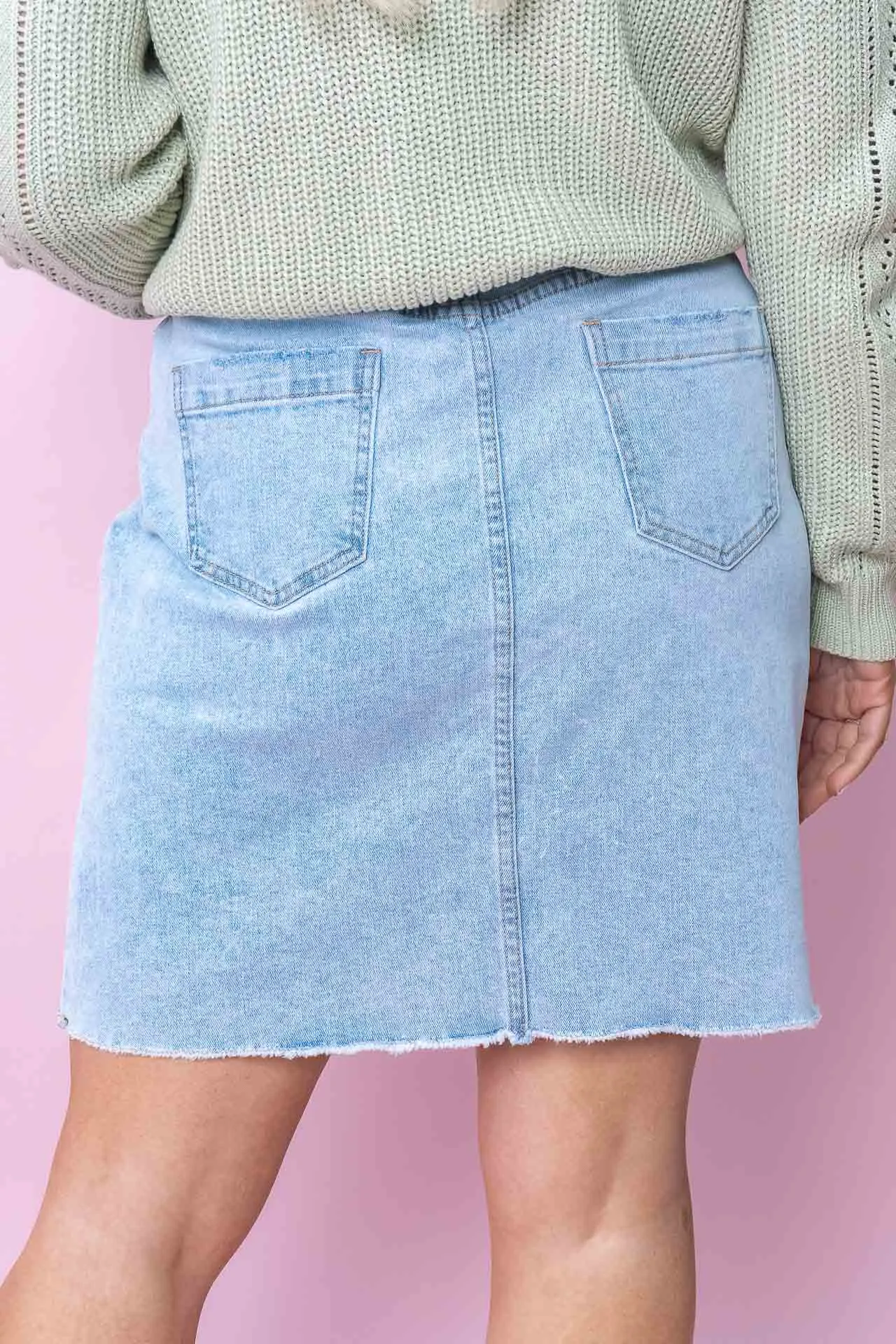 Belle Skirt in Light Denim - Foxwood sold by Always Alice product image thumbnail 5