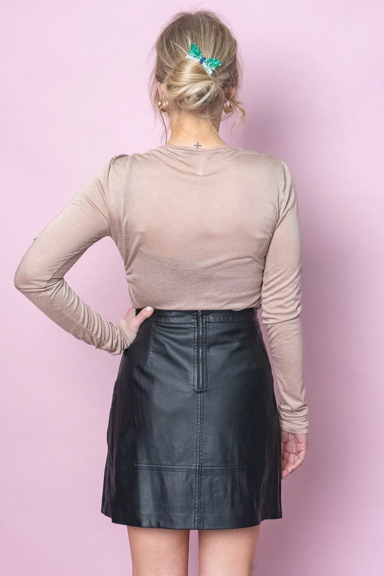 Erica Top in Mocha - Final Sale sold by Always Alice product image thumbnail 5