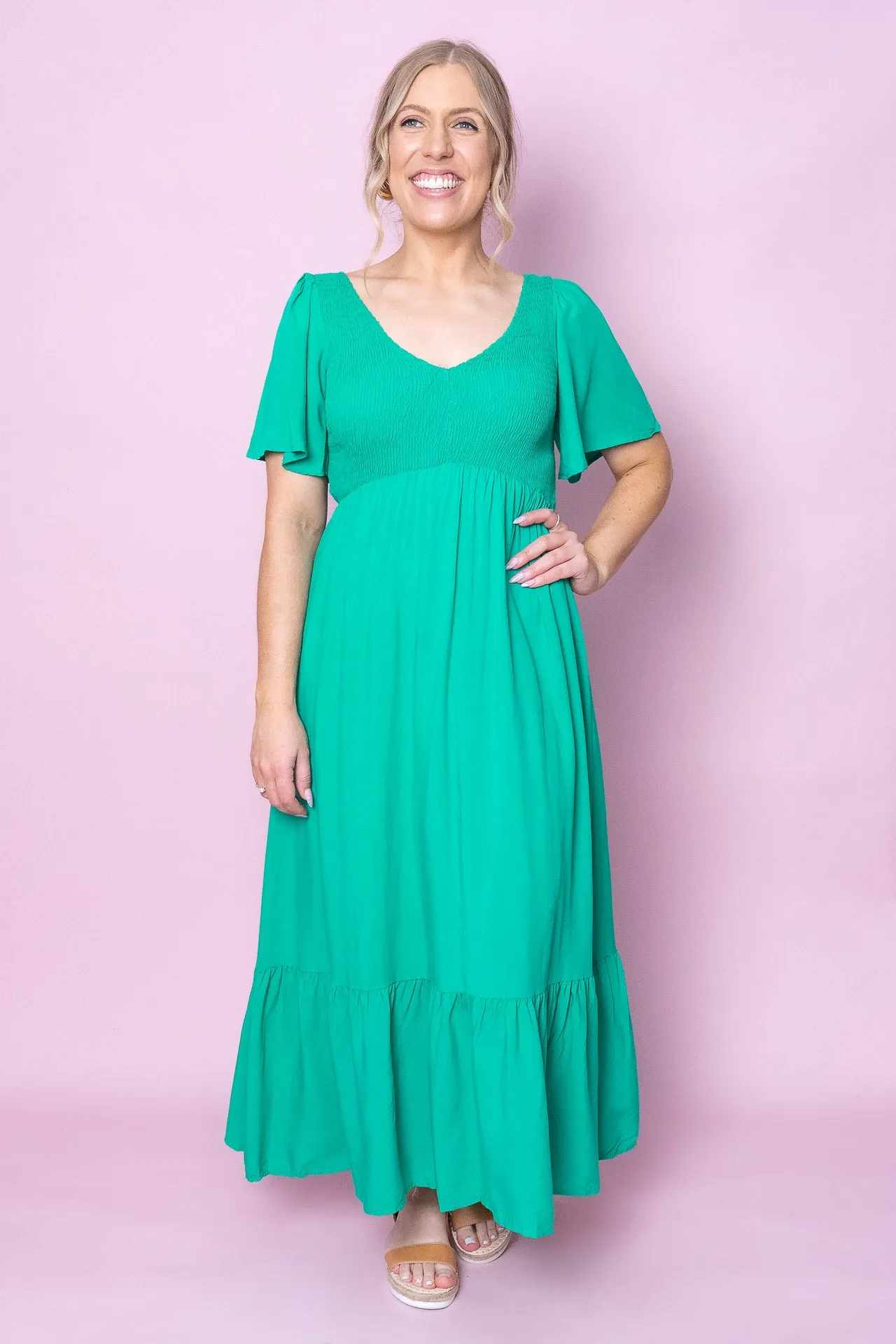 Remi Dress in Green sold by Always Alice