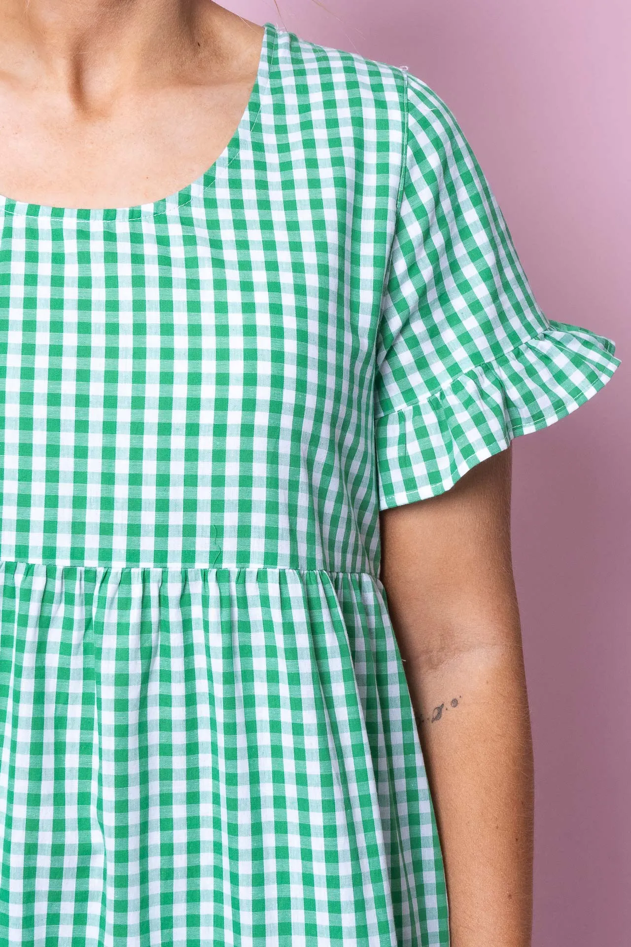 Dally Dress in Green - Final Sale sold by Always Alice product image thumbnail 4