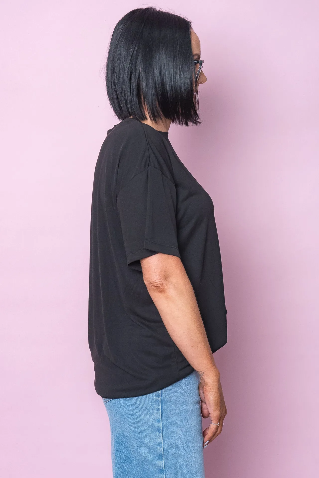 Harper Tee in Black - Silent Theory - Final Sale sold by Always Alice product image thumbnail 3