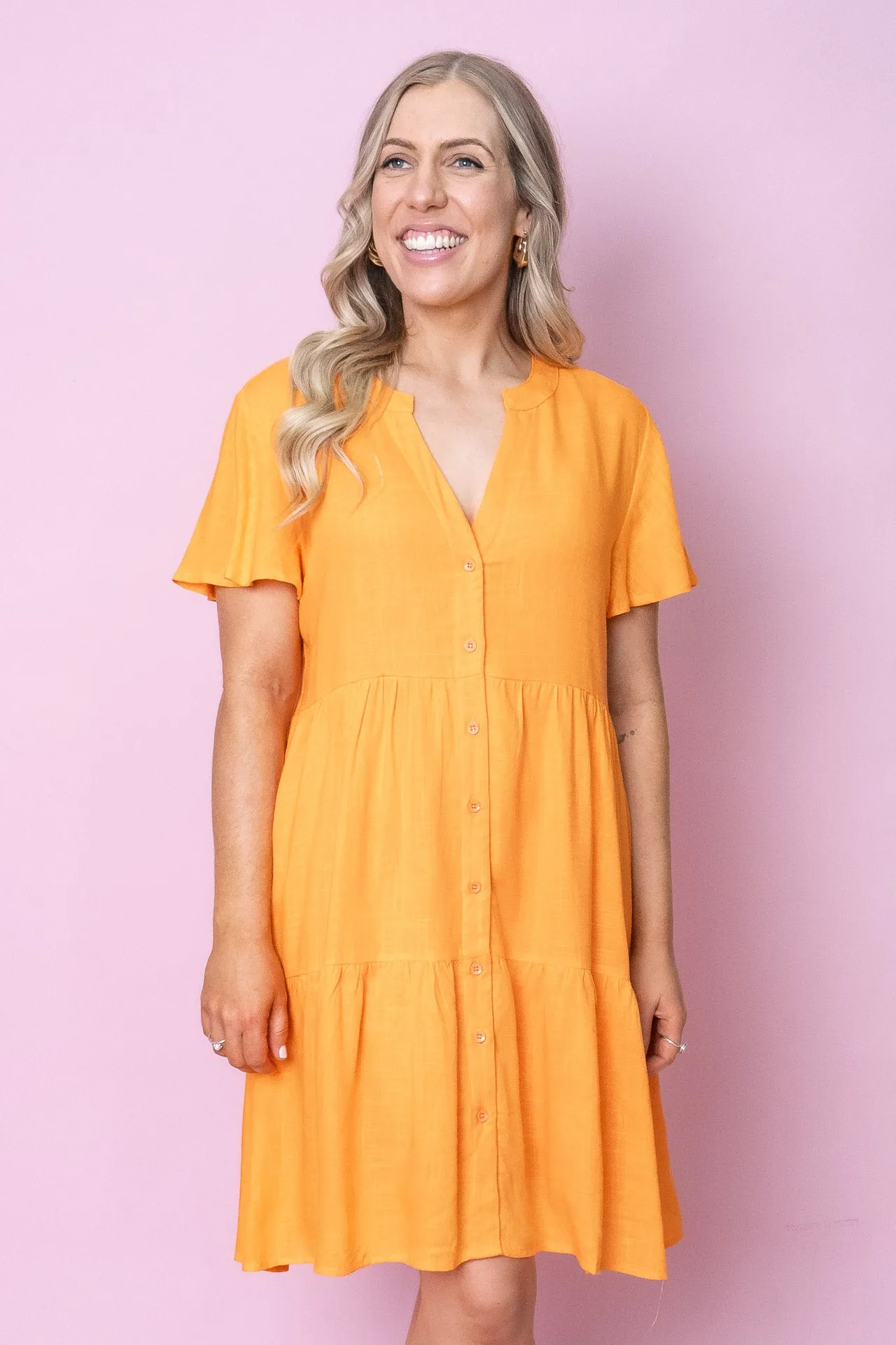 Matilda Dress in Orange sold by Always Alice product image thumbnail 2