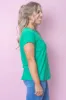 Signature Tee in Green - Foxwood sold by Always Alice