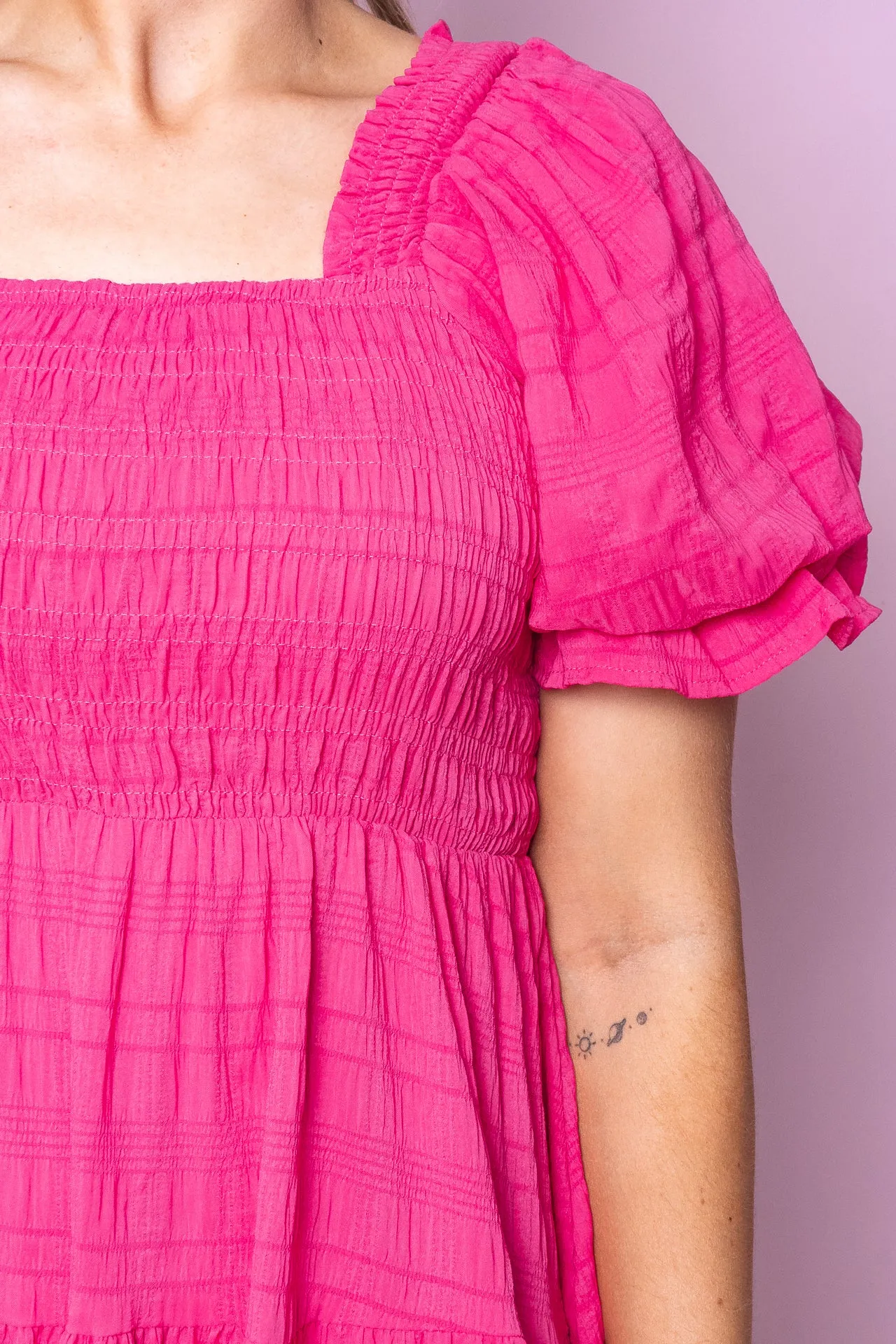 Eloise Dress in Hot Pink sold by Always Alice product image thumbnail 5