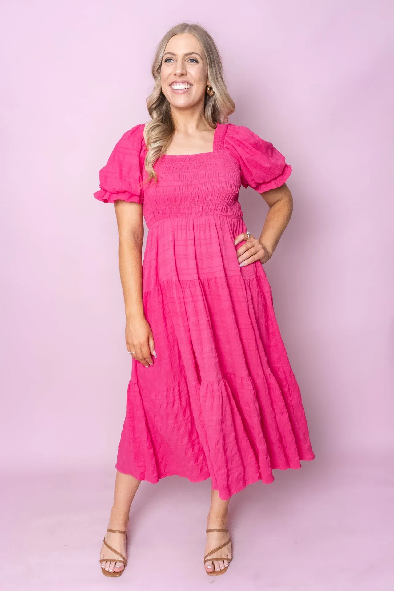 Eloise Dress in Hot Pink sold by Always Alice product image thumbnail 2