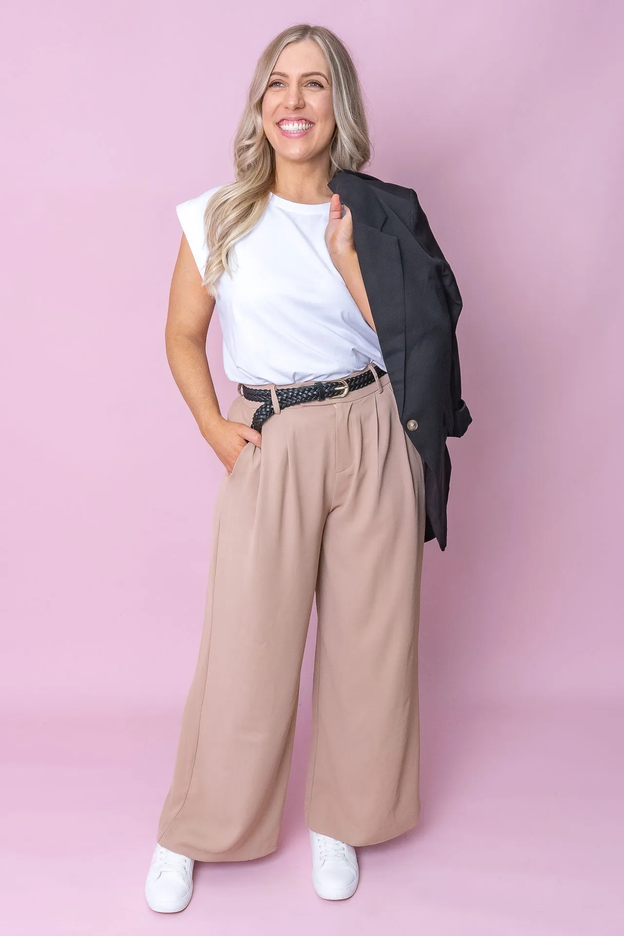 Alena Pants in Latte - Final Sale sold by Always Alice product image thumbnail 2