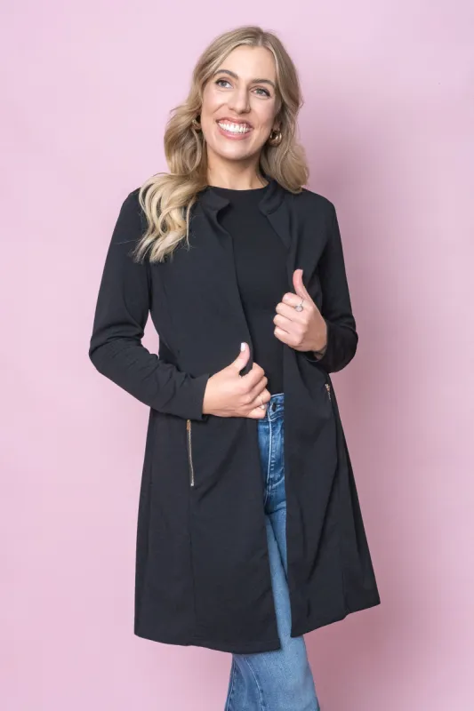 Kiana Jacket in Black sold by Always Alice
