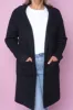 Oslo Coatigan in Black sold by Always Alice