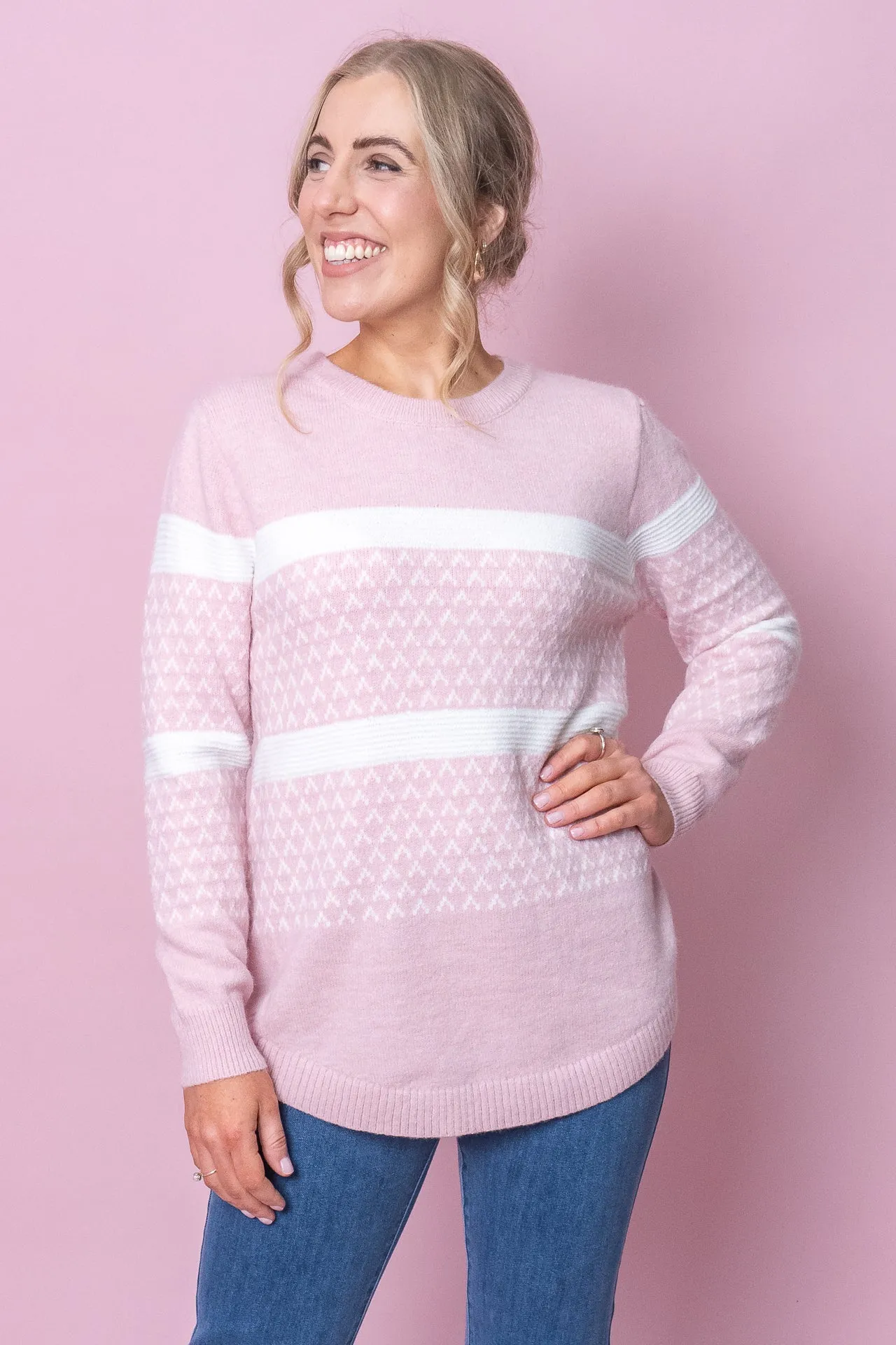 Peaches Jumper in Blush sold by Always Alice product image thumbnail 2