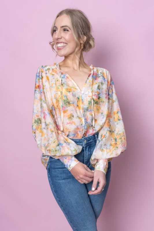 Nia Top in Multi - Final Sale sold by Always Alice