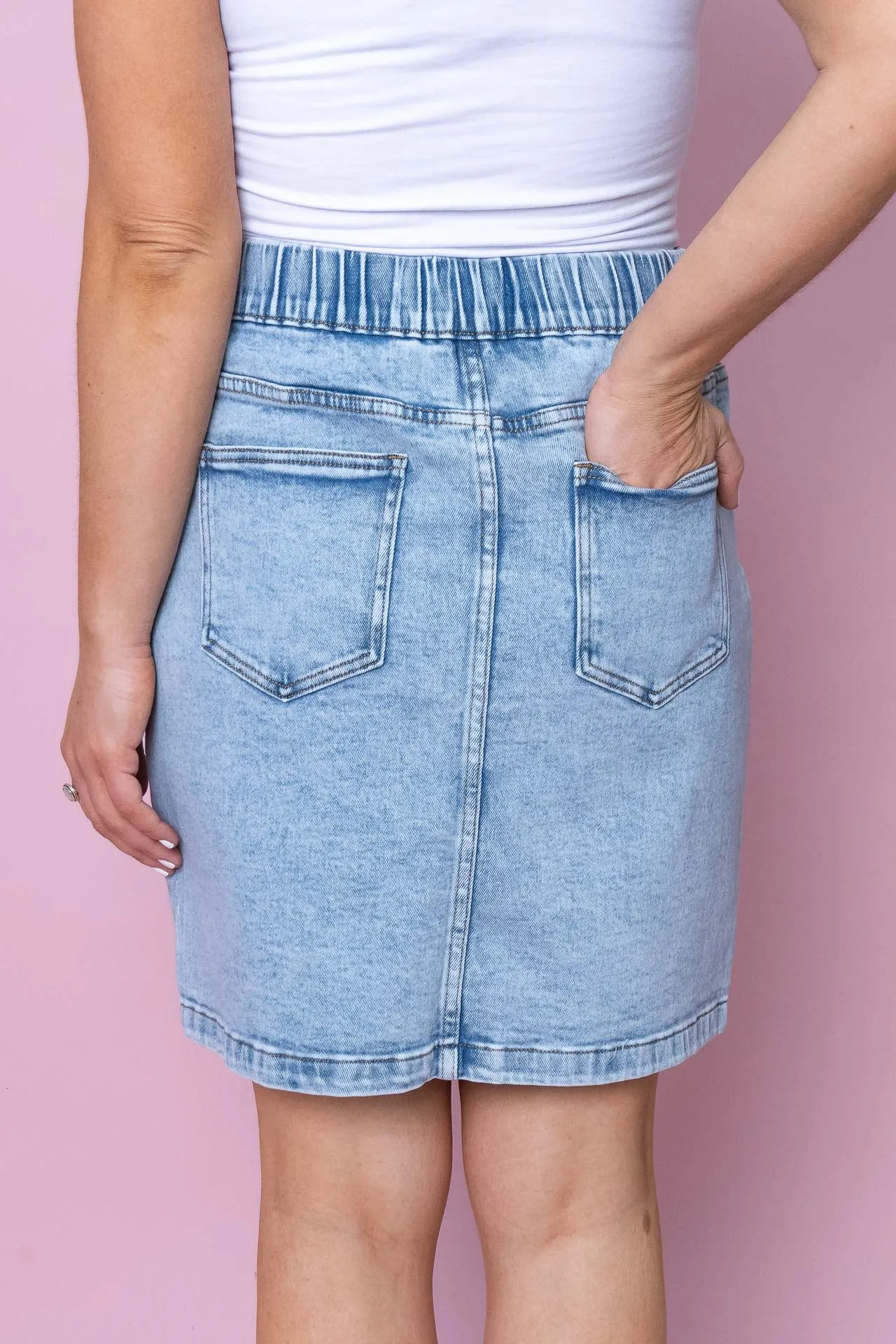 Rio Skirt in Light Blue - Foxwood sold by Always Alice product image thumbnail 5