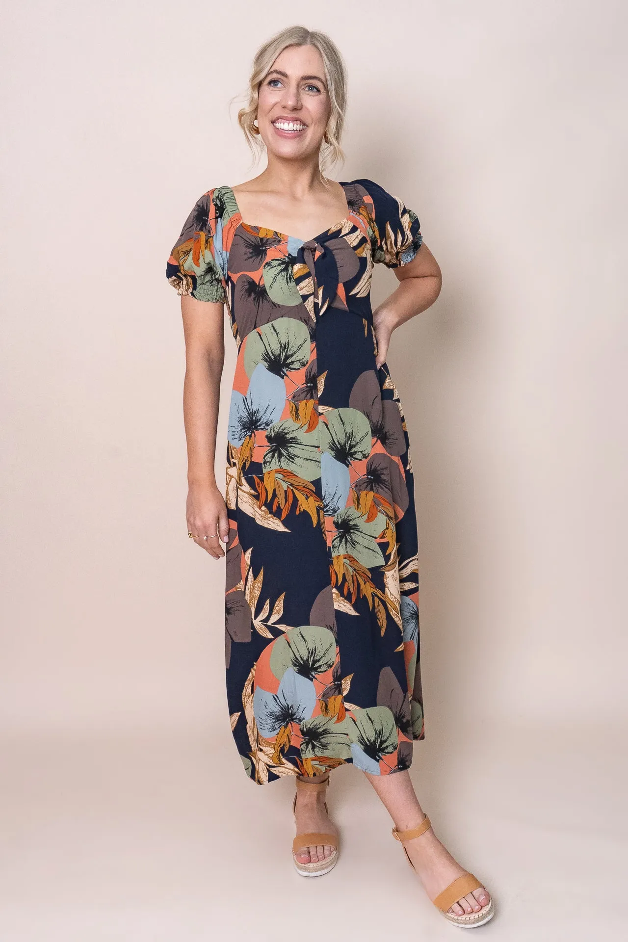 Wylie Dress in Navy Multi - Final Sale sold by Always Alice product image thumbnail 3
