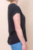 Manly Vee Tee in Black - Foxwood - Final Sale sold by Always Alice
