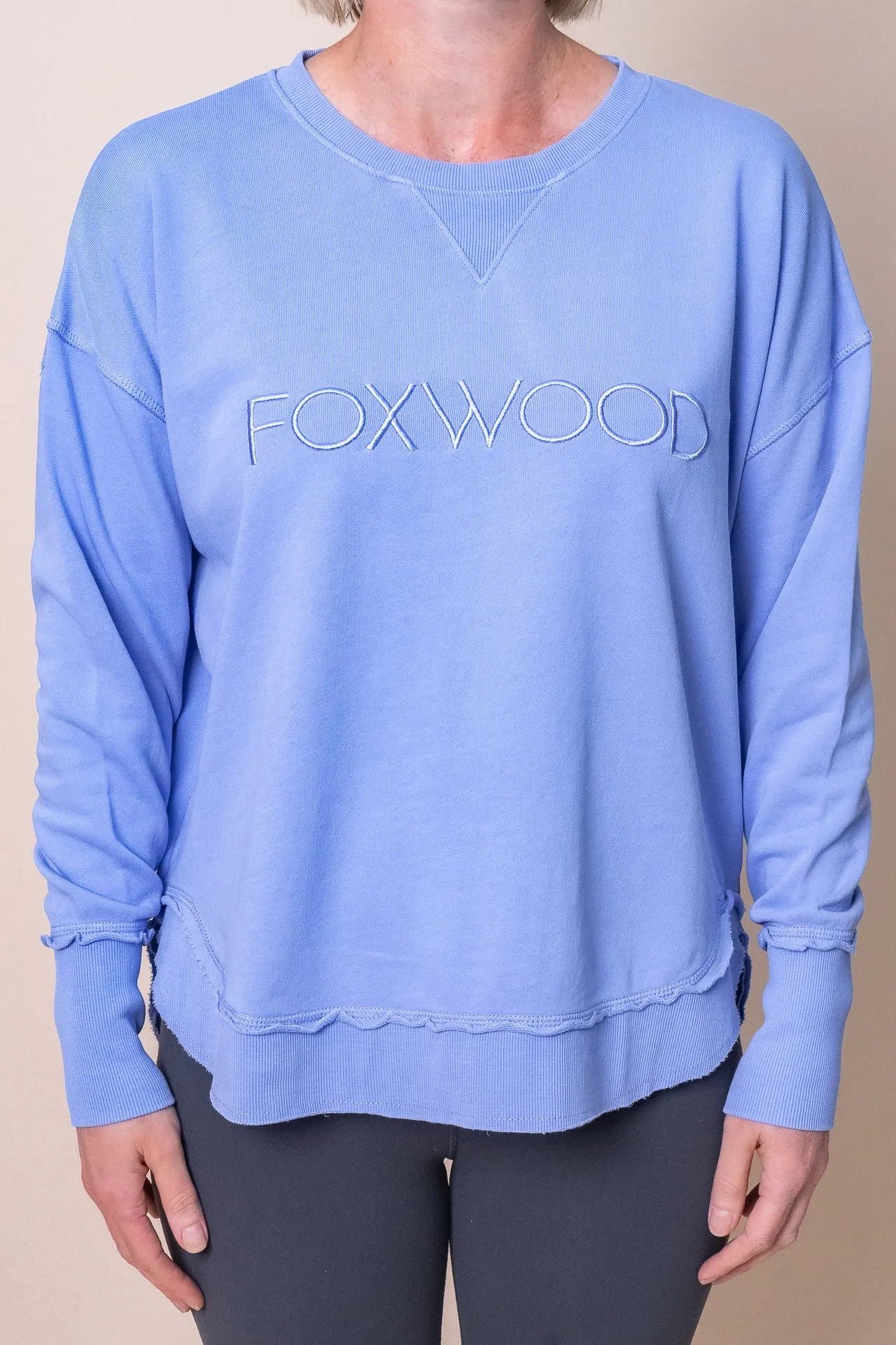 Simplified Crew in Neon Blue - Foxwood sold by Always Alice product image thumbnail 2