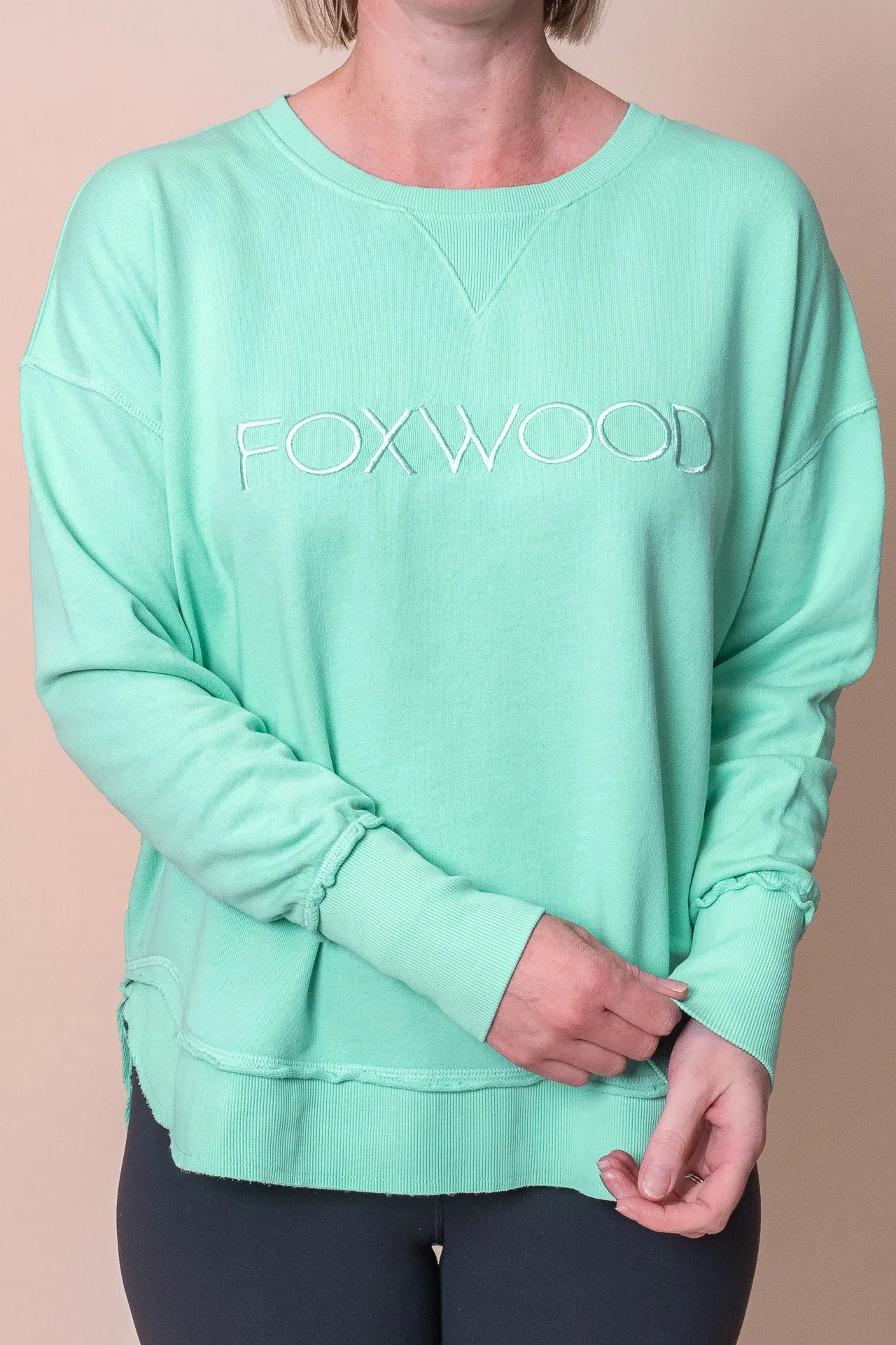Simplified Crew in Neon Mint - Foxwood sold by Always Alice product image thumbnail 2
