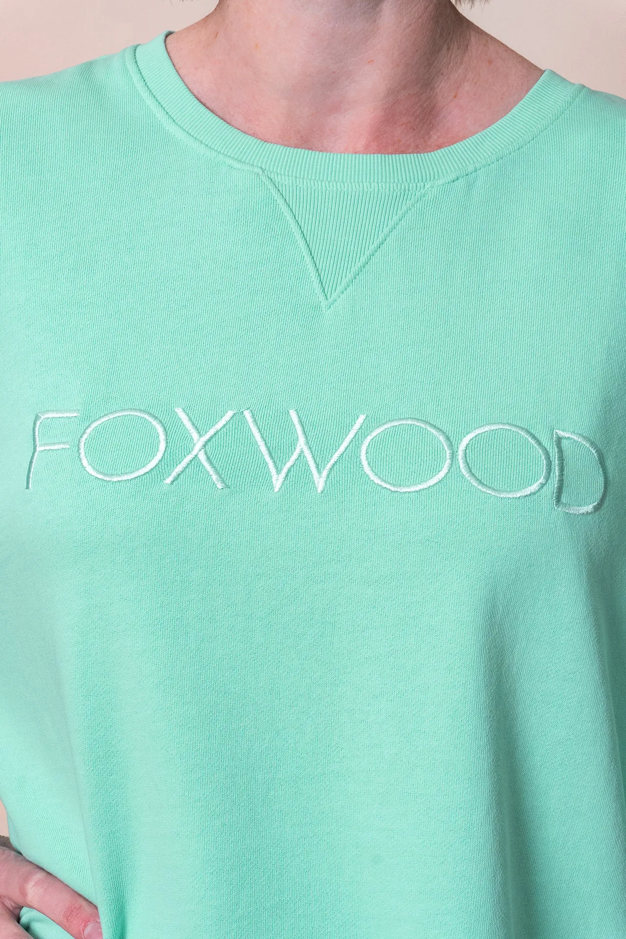 Simplified Crew in Neon Mint - Foxwood sold by Always Alice product image thumbnail 4