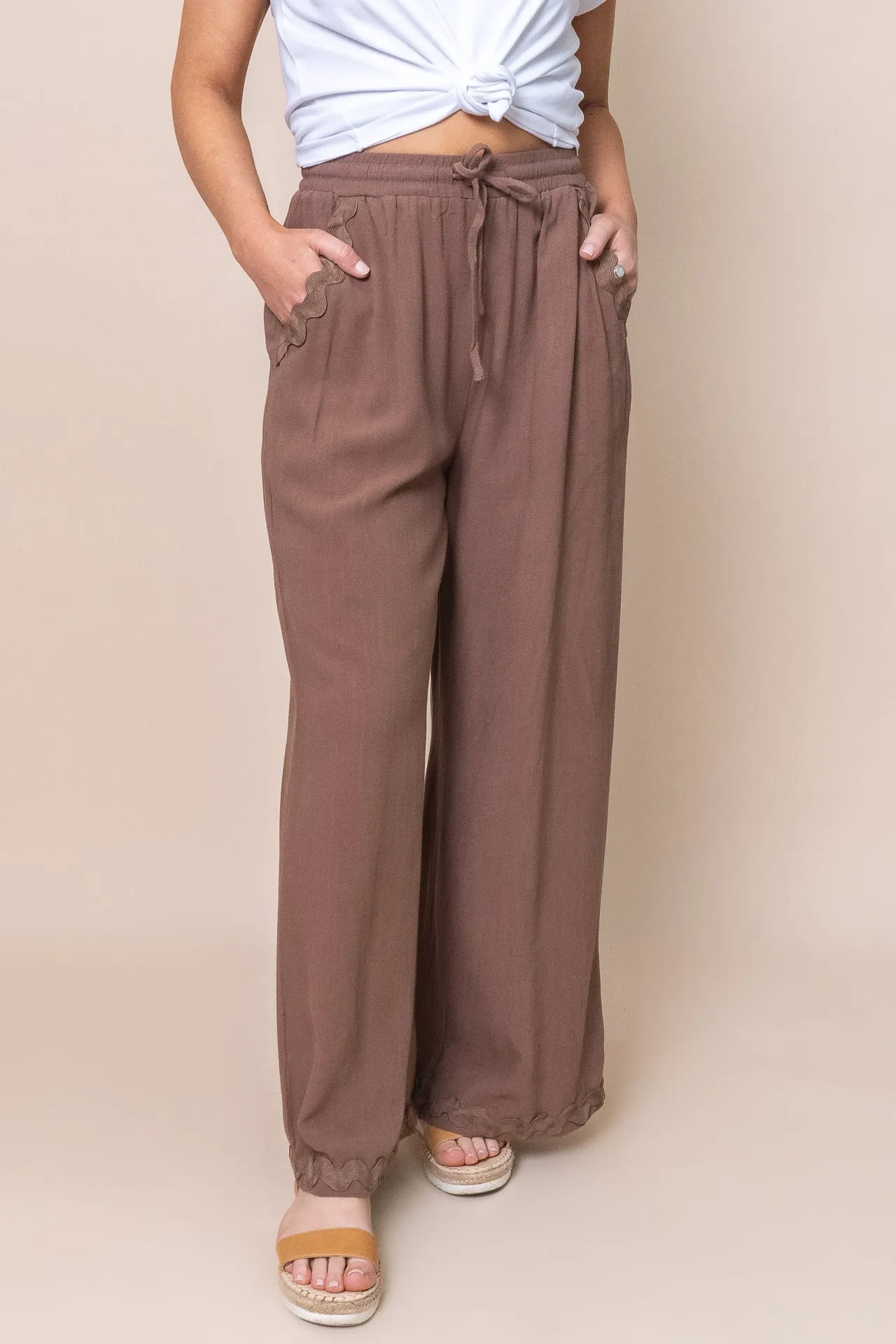 Zilo Pants in Chocolate - Final Sale sold by Always Alice product image thumbnail 3