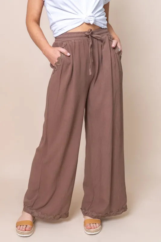 Zilo Pants in Chocolate - Final Sale sold by Always Alice