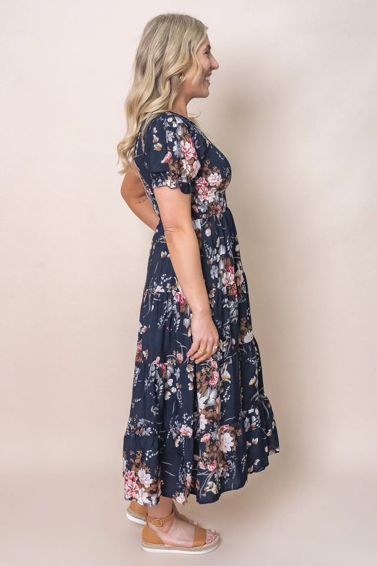 Hillary Midi Dress in Navy sold by Always Alice product image thumbnail 5