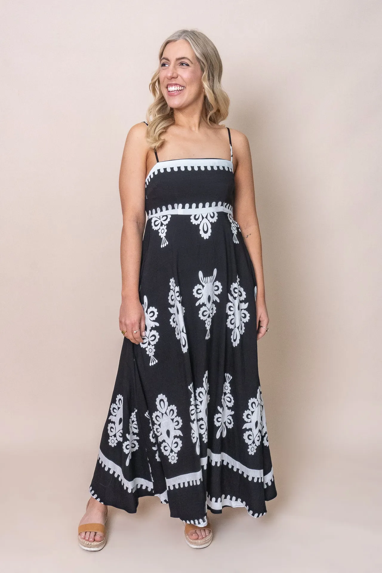Lucy Maxi Dress in Black sold by Always Alice product image thumbnail 3