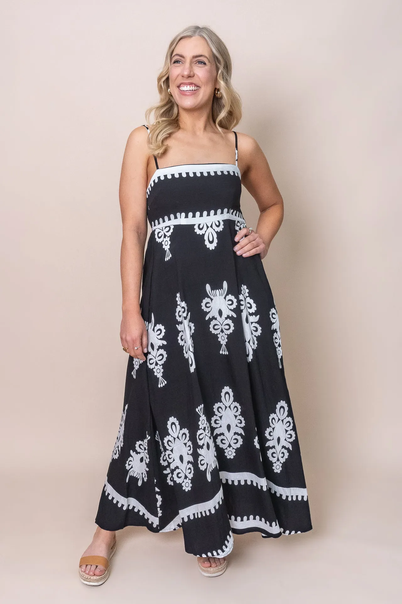 Lucy Maxi Dress in Black sold by Always Alice product image thumbnail 4