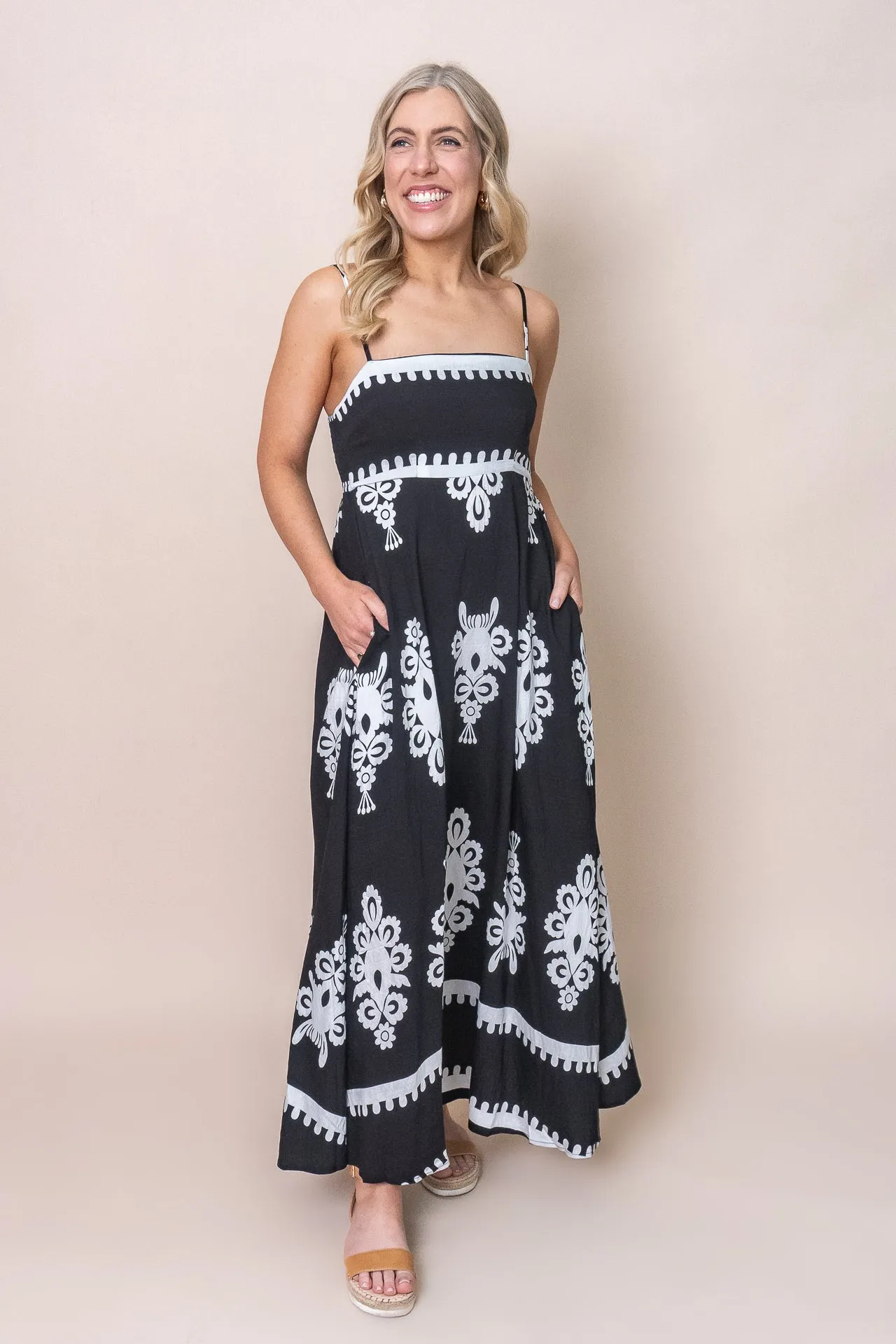 Lucy Maxi Dress in Black sold by Always Alice product image thumbnail 2