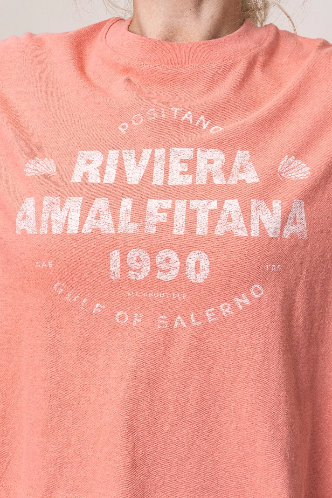 Riviera Oversized Crop Tee in Rose - All About Eve - Final Sale sold by Always Alice product image thumbnail 4