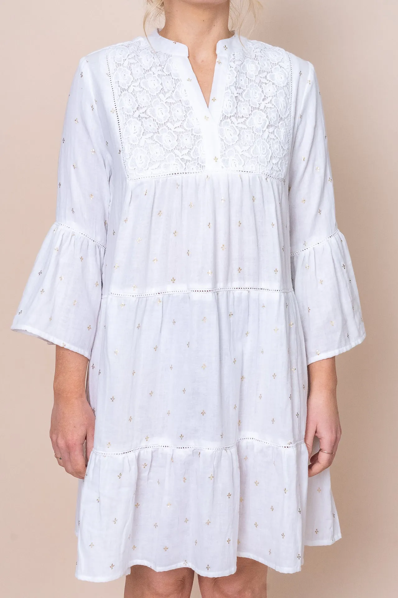 Gabbi Dress in White - Final Sale sold by Always Alice product image thumbnail 4