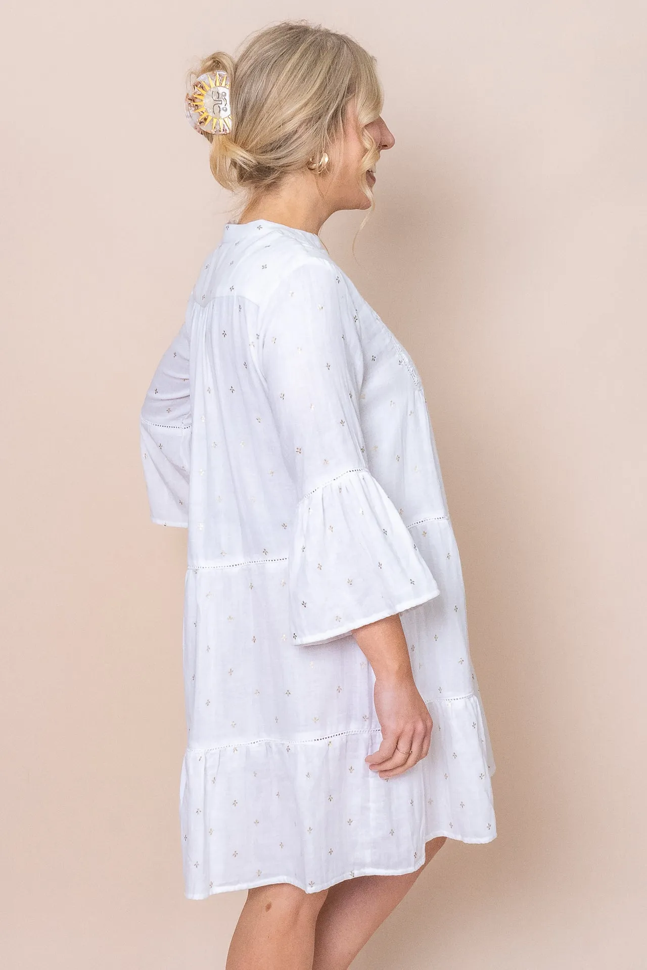 Gabbi Dress in White - Final Sale sold by Always Alice product image thumbnail 5