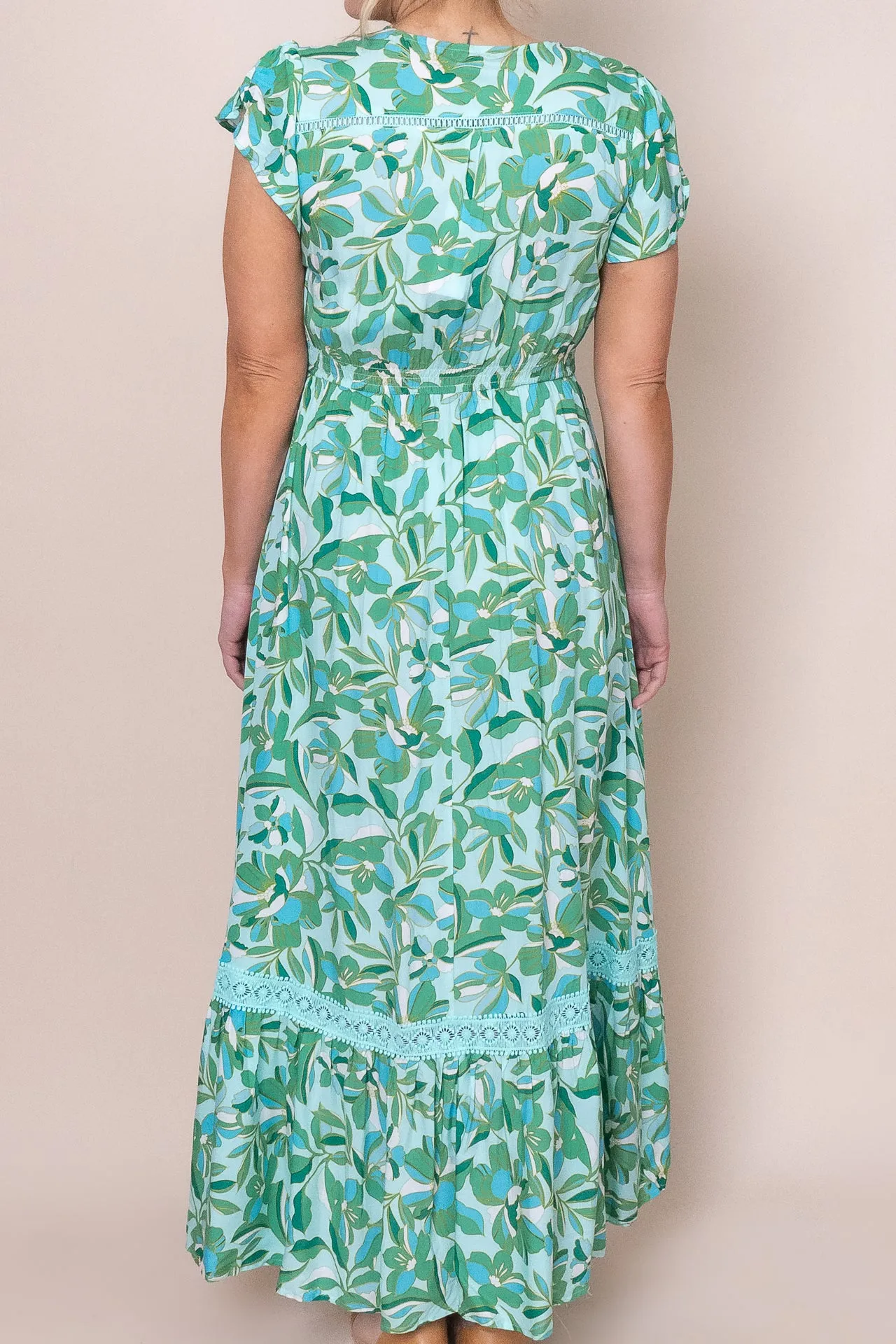 Mabel Dress in Aqua sold by Always Alice product image thumbnail 5