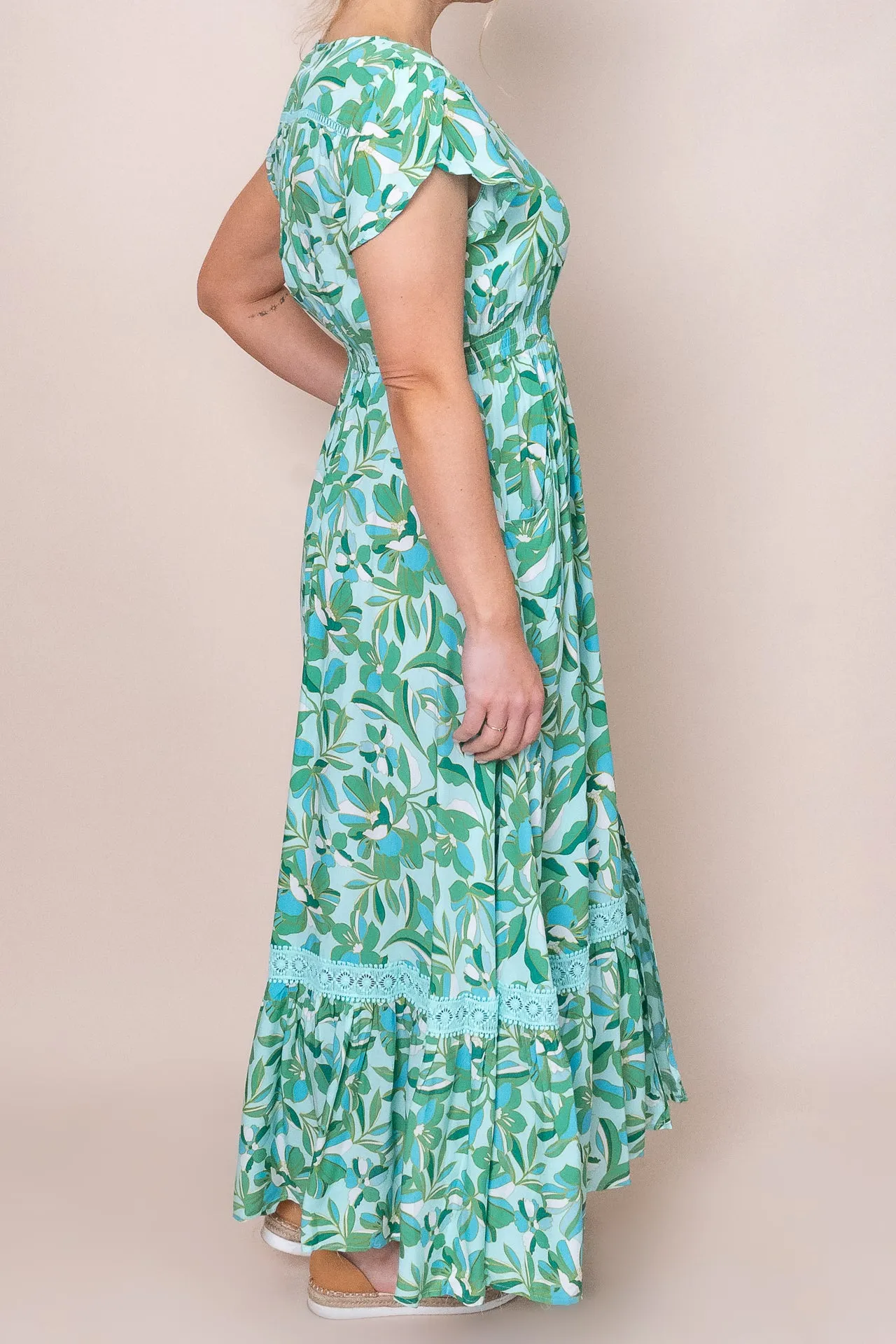 Mabel Dress in Aqua sold by Always Alice product image thumbnail 4
