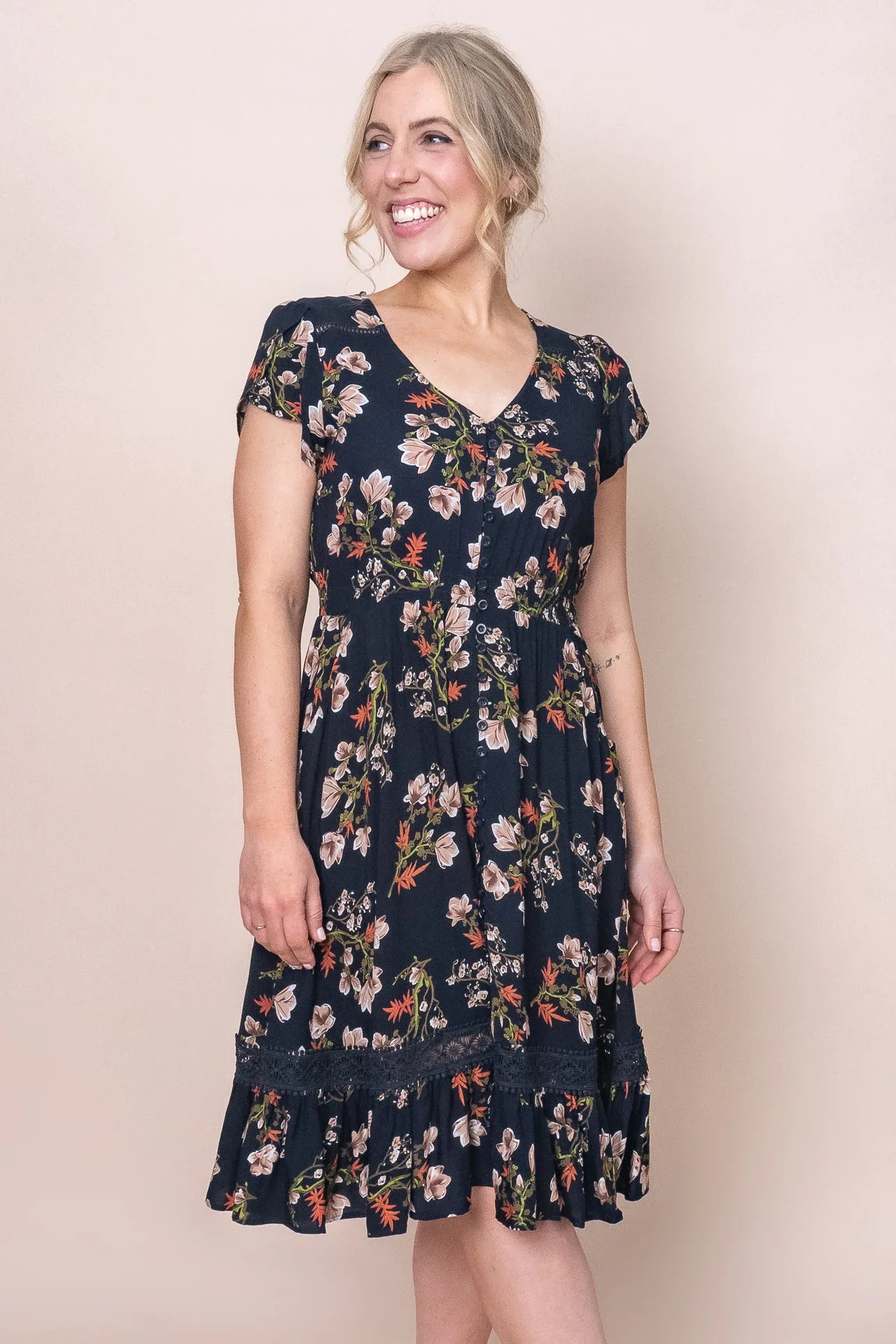 Erin Dress in Navy sold by Always Alice