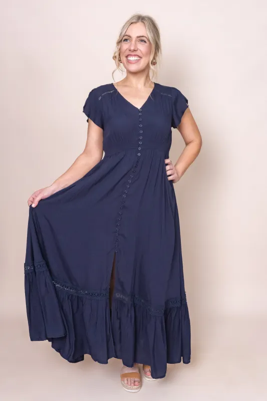 Fernie Dress in Navy sold by Always Alice
