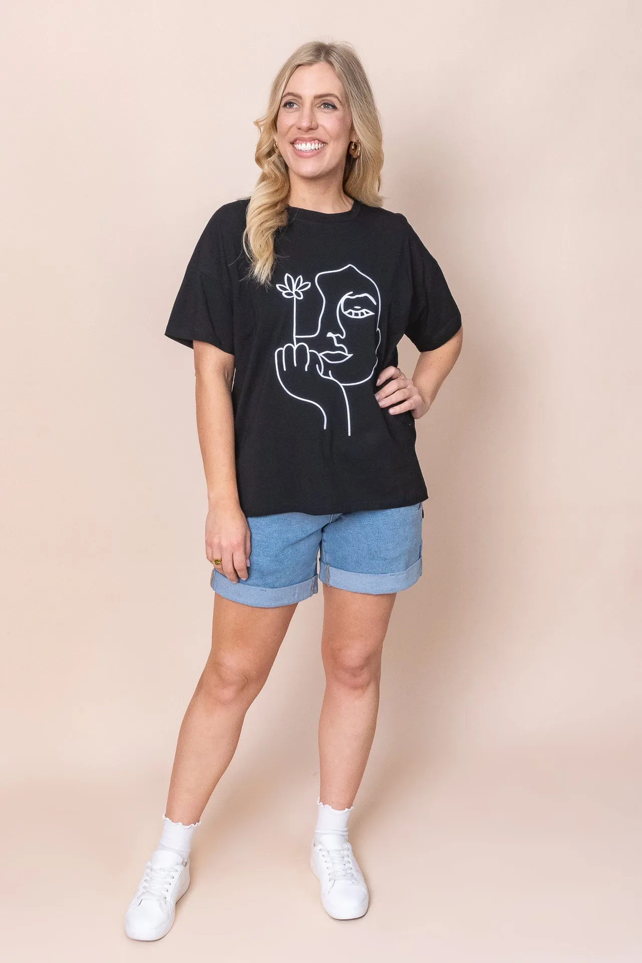 Glory Tee in Black sold by Always Alice product image thumbnail 3