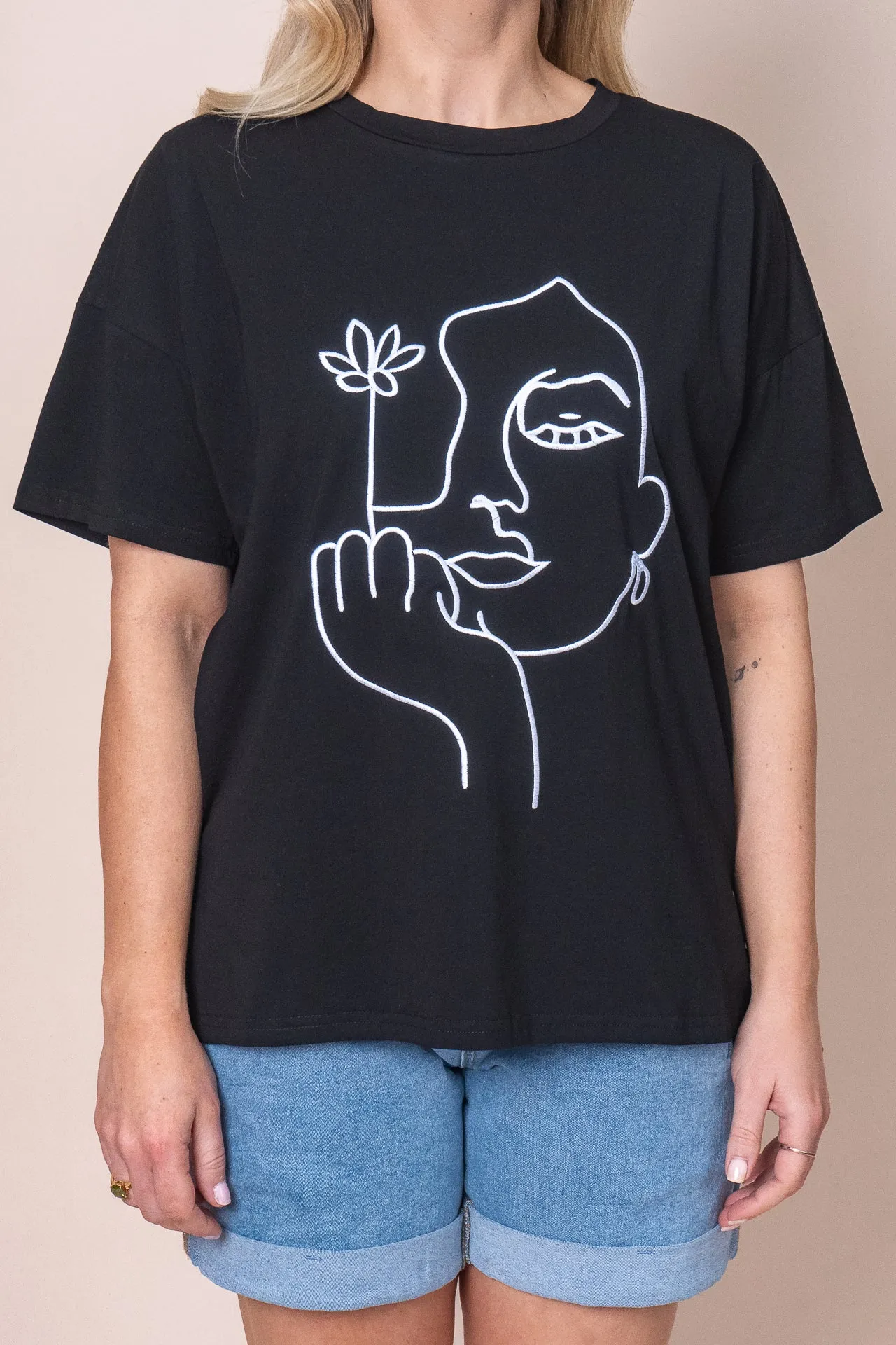 Glory Tee in Black sold by Always Alice product image thumbnail 2