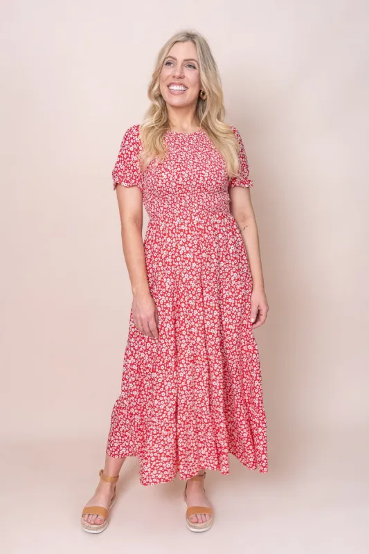 Hilda Dress in Red sold by Always Alice