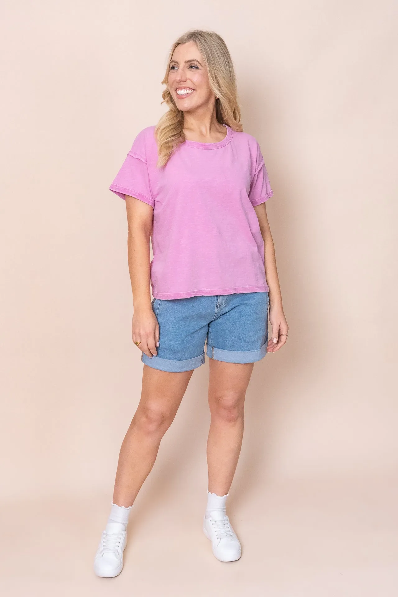 Marley Tee in Pastel Lavender - Foxwood sold by Always Alice product image thumbnail 3