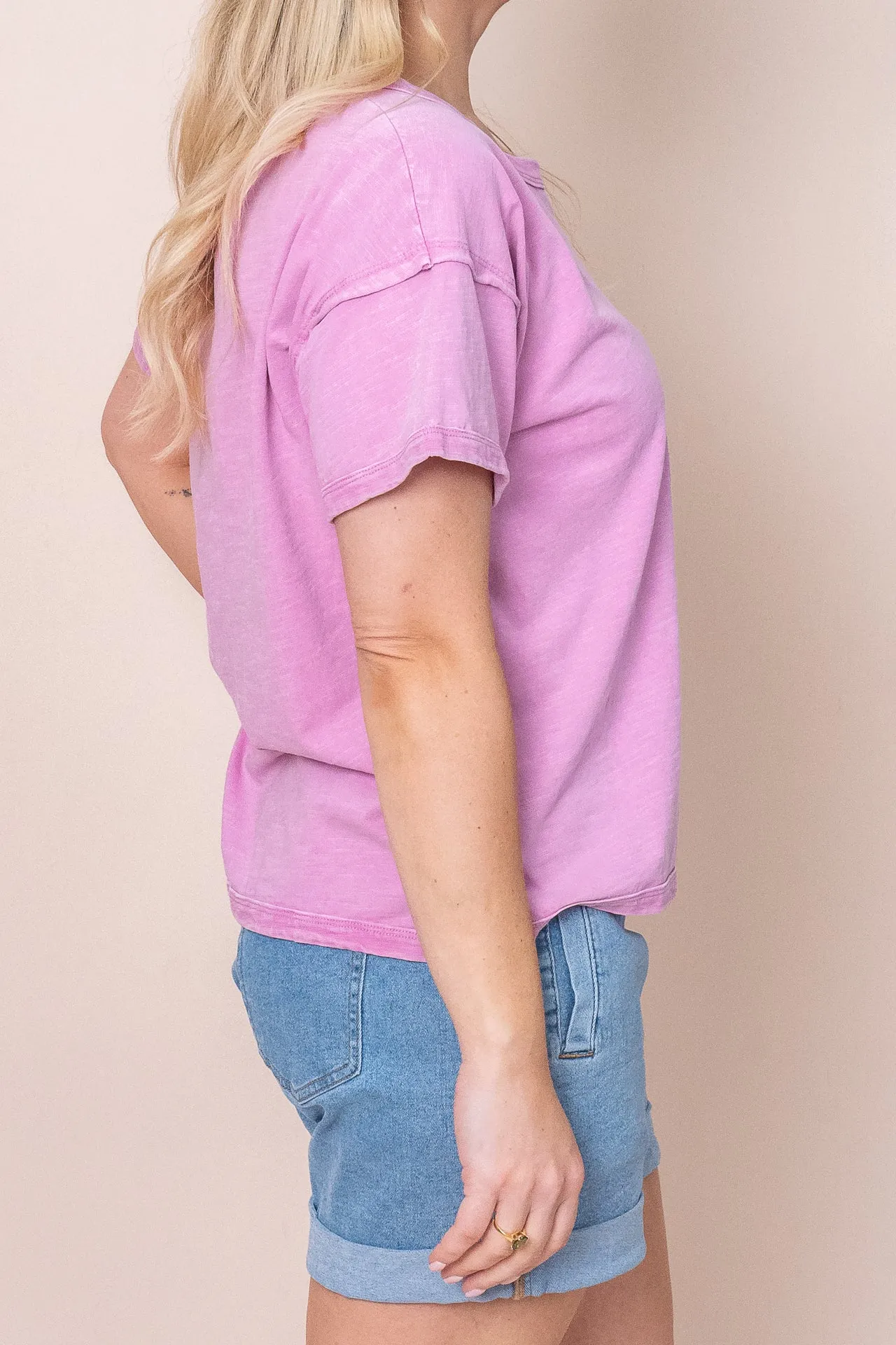 Marley Tee in Pastel Lavender - Foxwood sold by Always Alice product image thumbnail 4