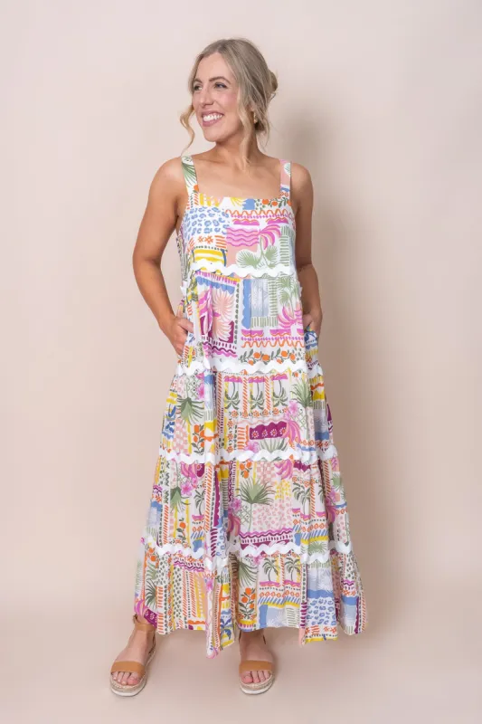 Anastasia Dress in White sold by Always Alice