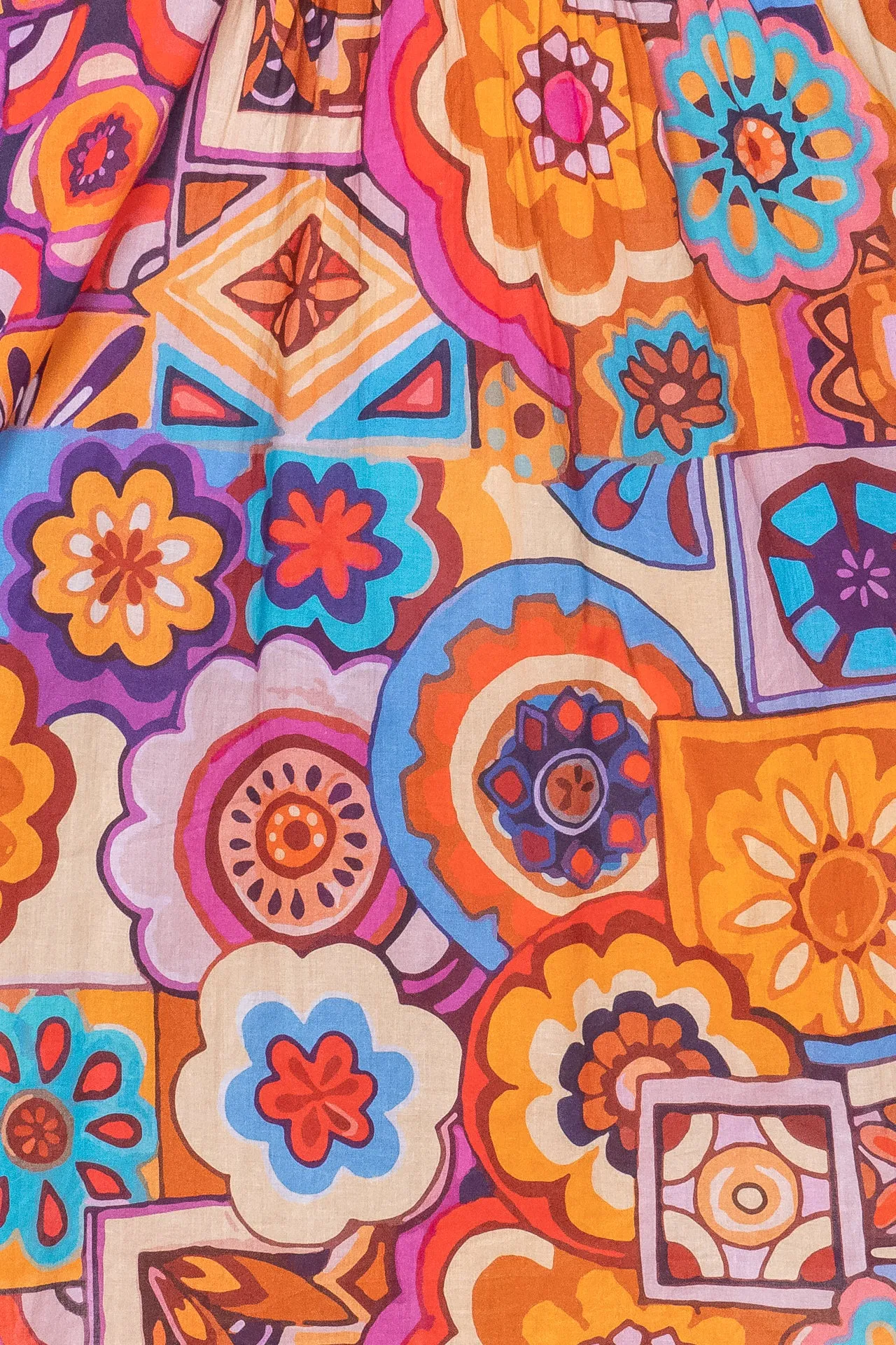 Kelsey Dress in Orange Multi - Final Sale sold by Always Alice product image thumbnail 4