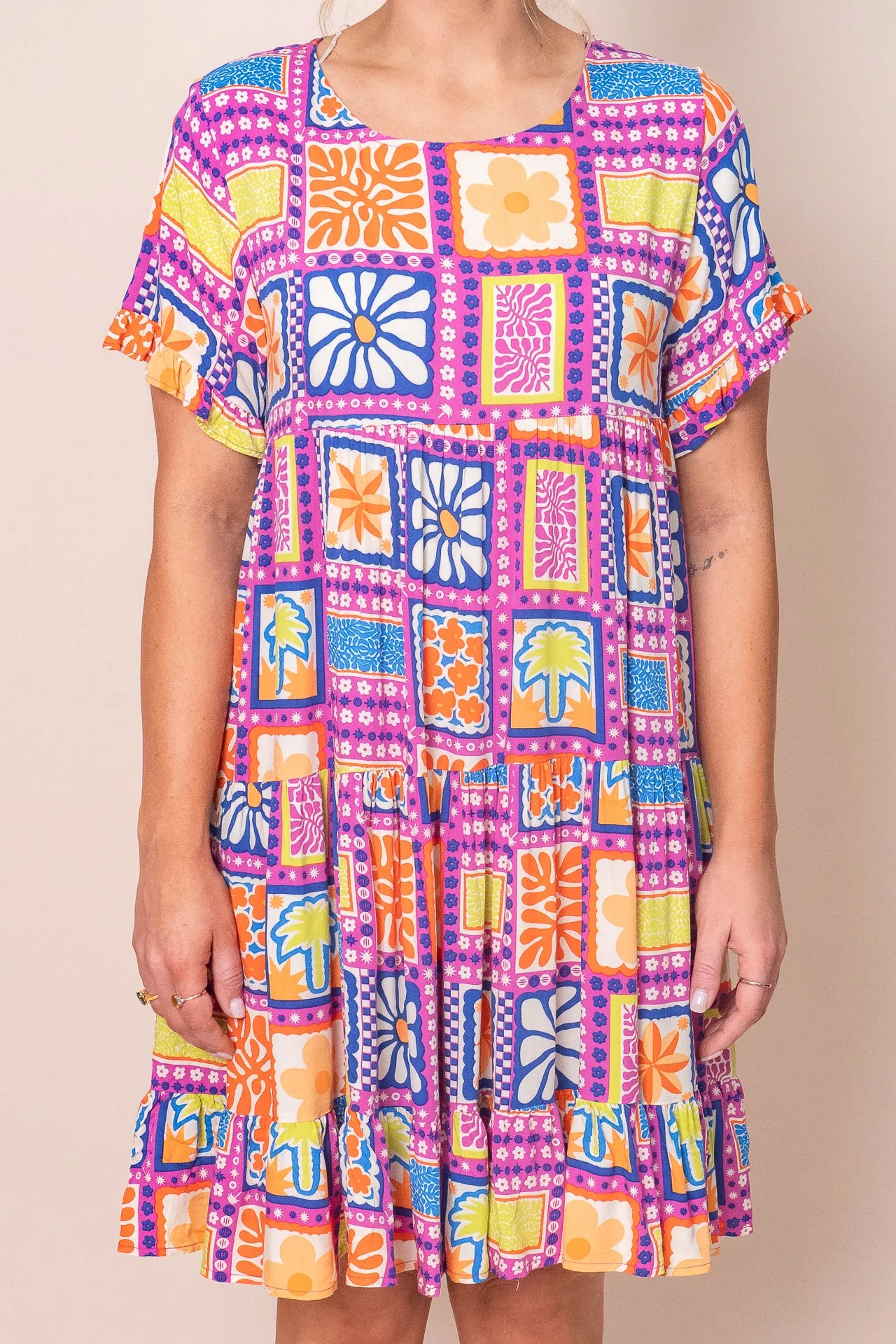 Ettie Dress in Fuchsia sold by Always Alice product image thumbnail 4