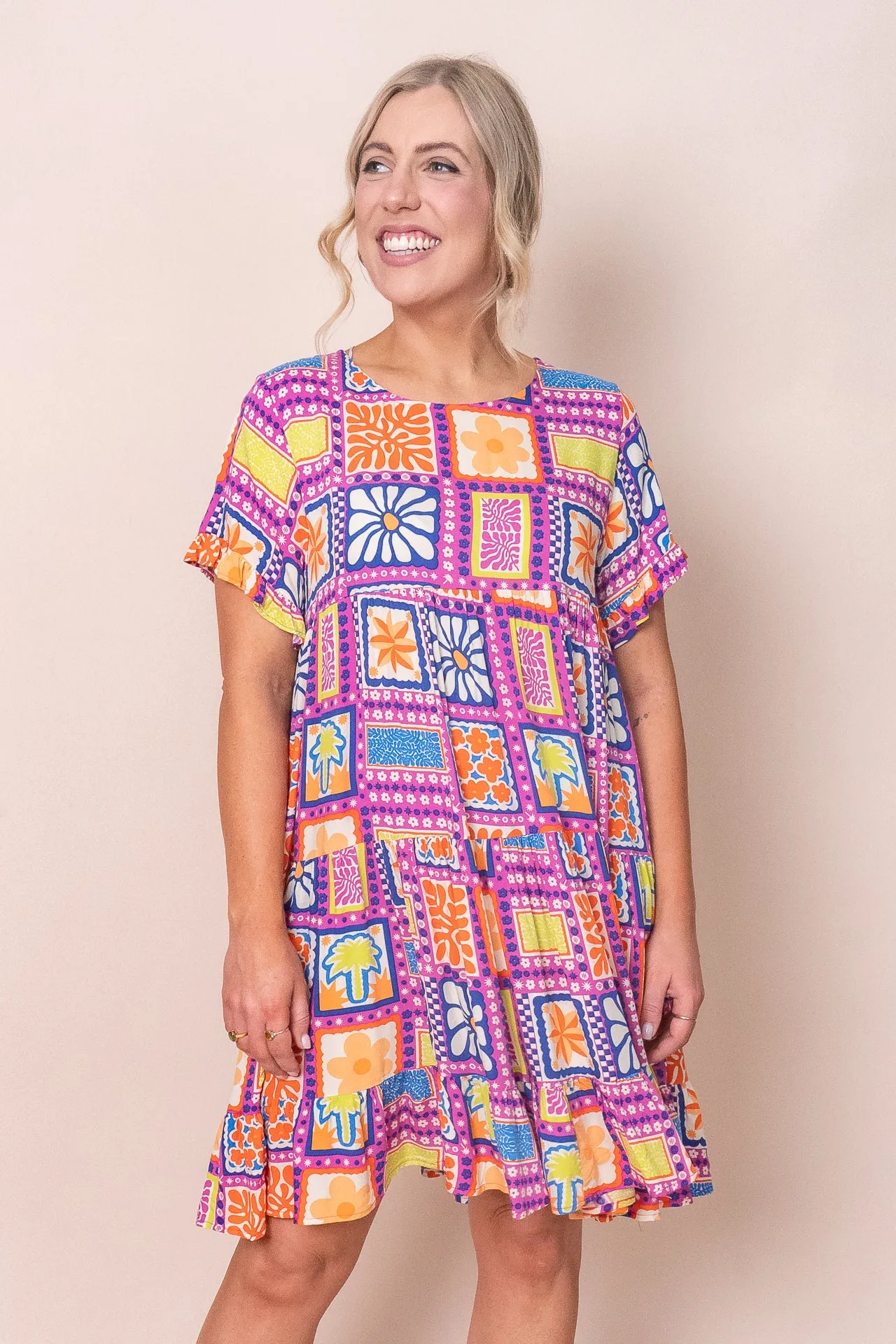 Ettie Dress in Fuchsia sold by Always Alice product image thumbnail 2