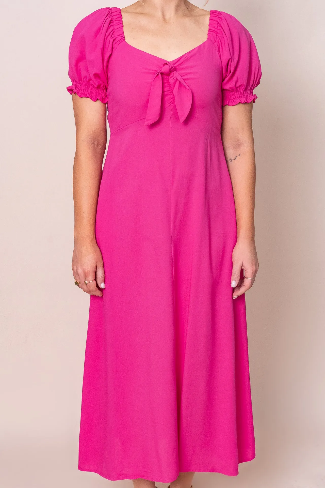 Sienna Midi Dress in Pink sold by Always Alice product image thumbnail 4