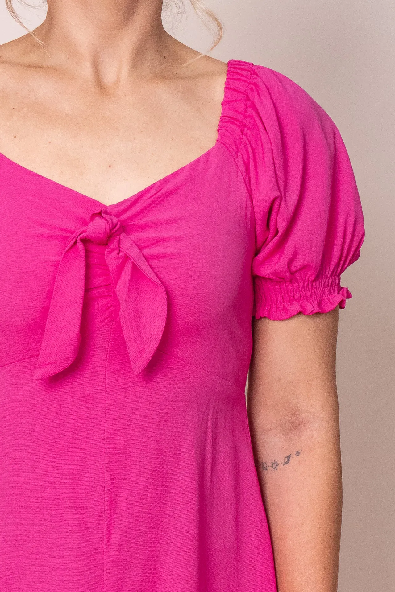 Sienna Midi Dress in Pink sold by Always Alice product image thumbnail 5