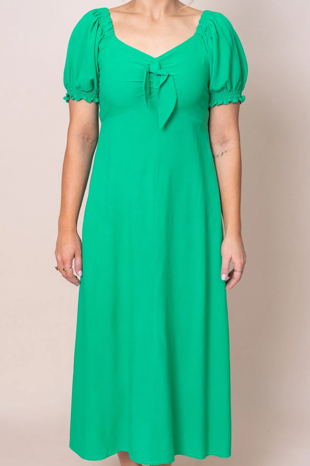 Sienna Midi Dress in Green sold by Always Alice product image thumbnail 4