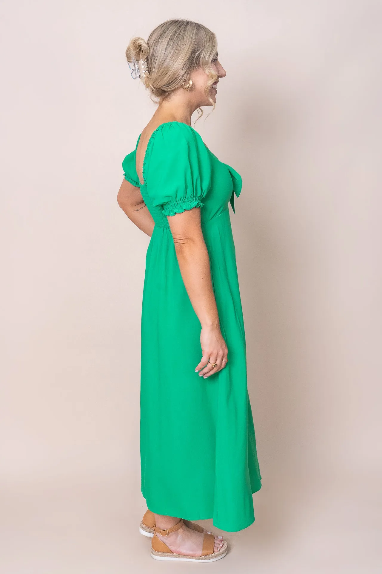 Sienna Midi Dress in Green sold by Always Alice product image thumbnail 5