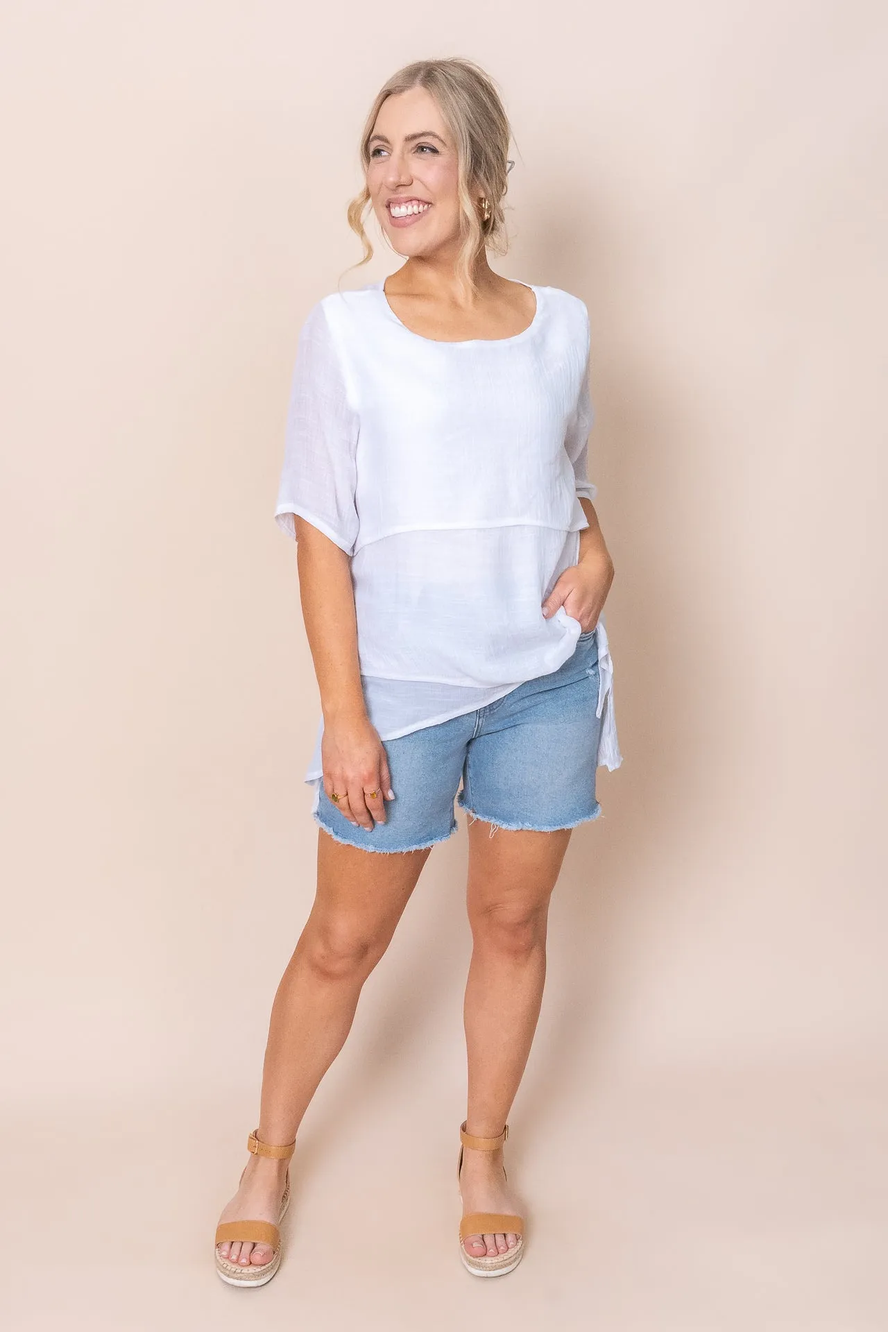 Jayla Top in White sold by Always Alice product image thumbnail 2