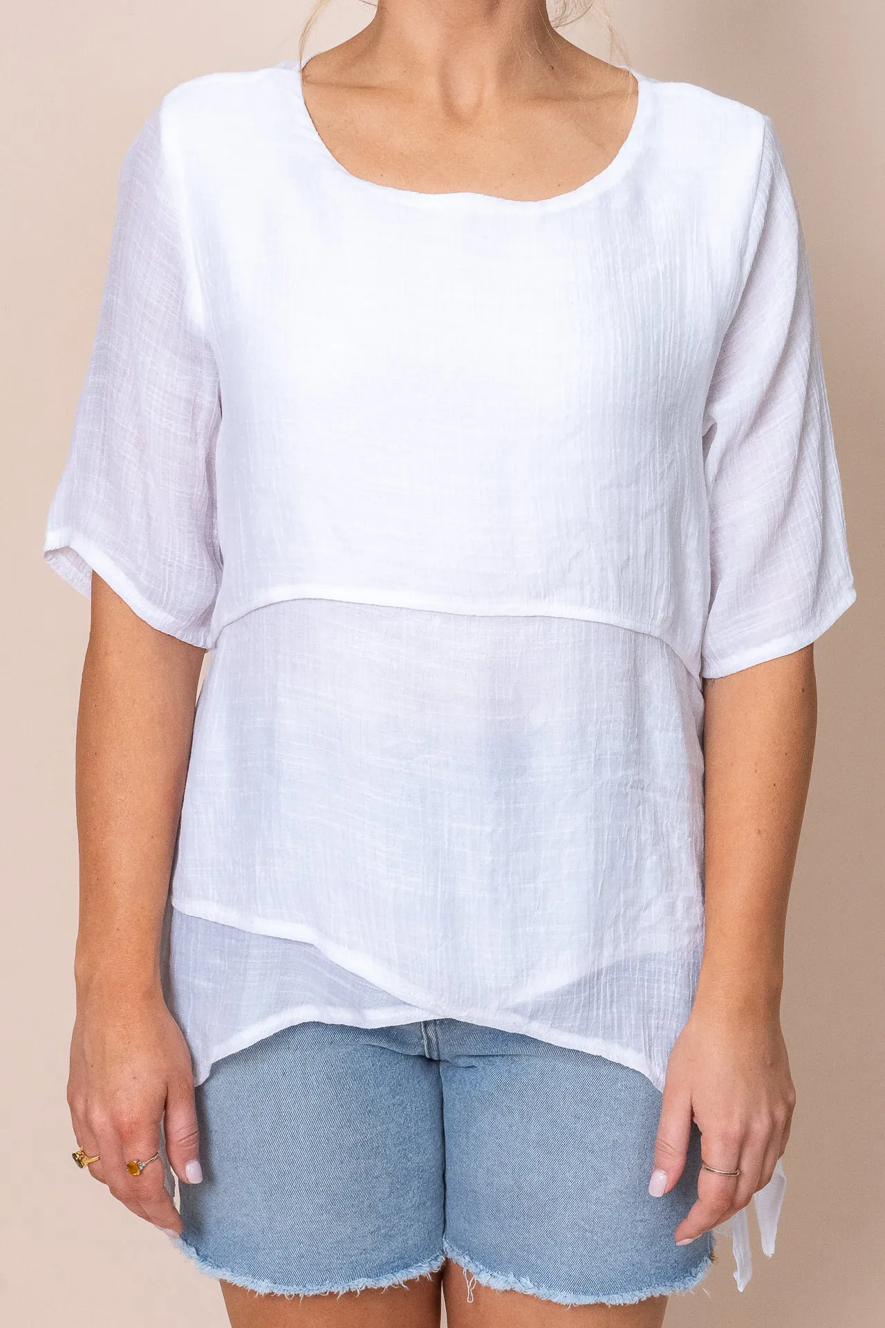 Jayla Top in White sold by Always Alice product image thumbnail 3