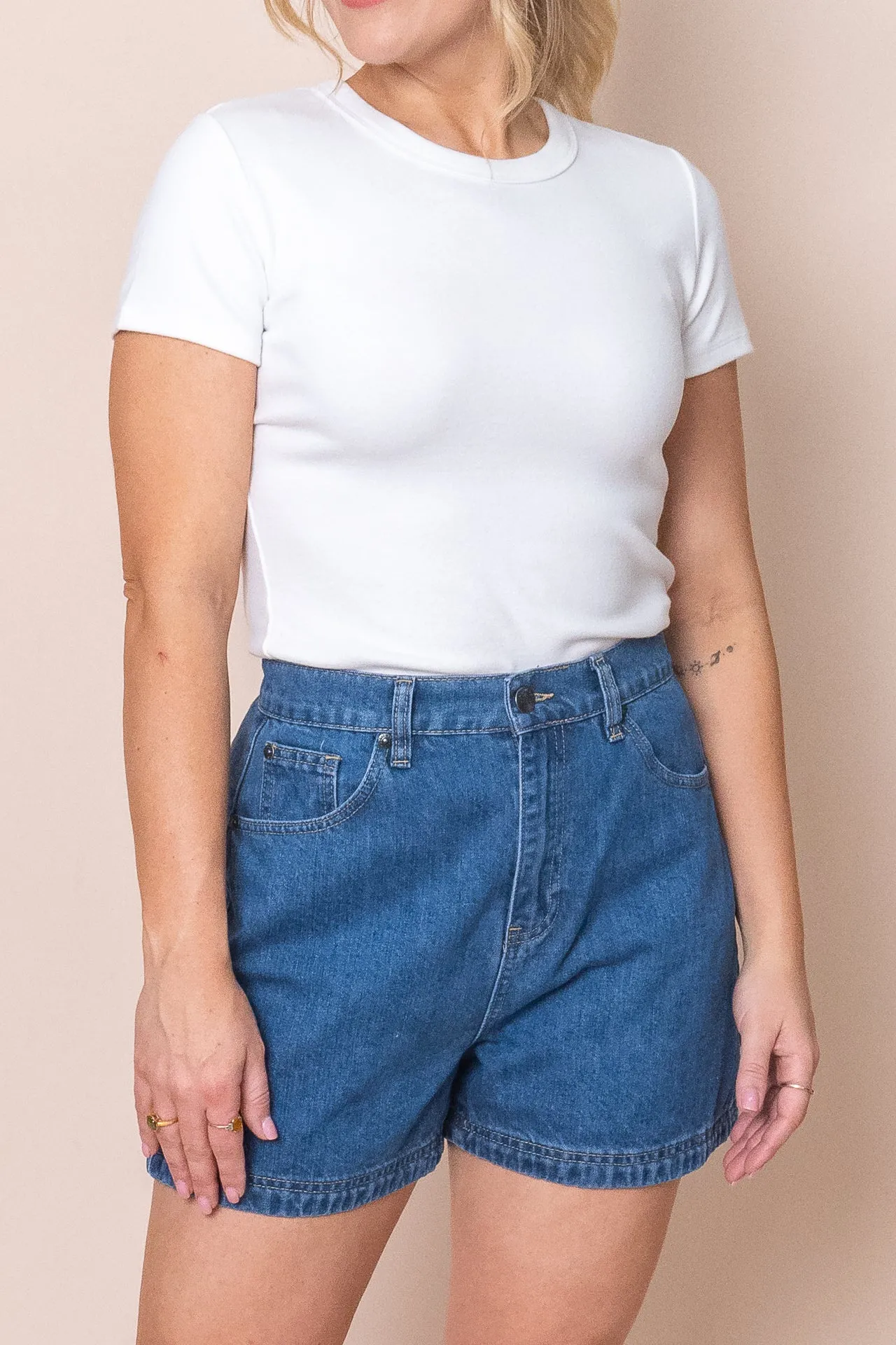 Eve Regular Tee in White - All About Eve - Final Sale sold by Always Alice product image thumbnail 2